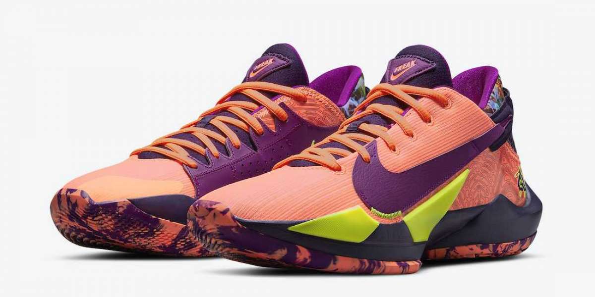 Hot Sale Nike Zoom Freak 2 “Bright Mango” Basketball Shoes CW3162-800