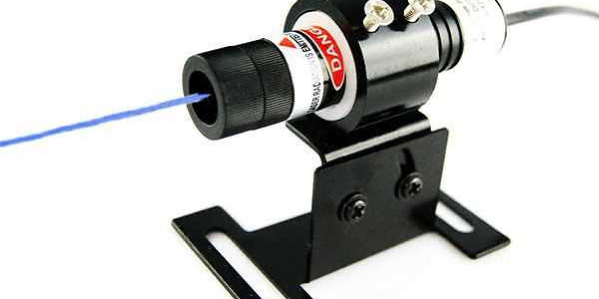 The Best Stability 445nm 50mW Blue Dot Laser Alignment