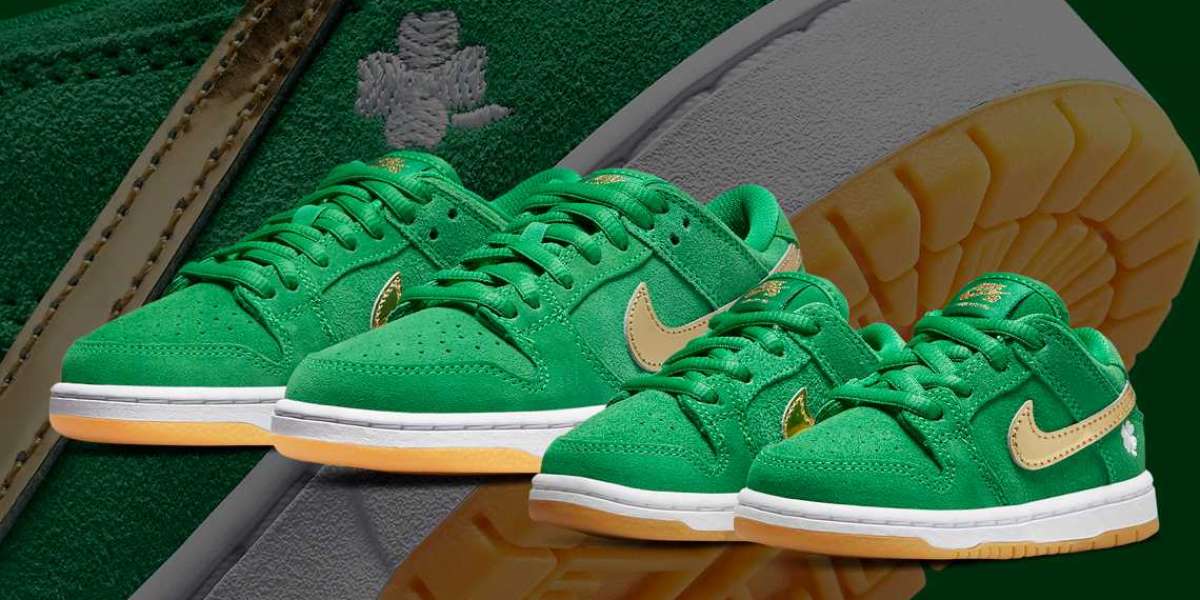 BQ6817-303 Nike SB Dunk Low “St. Patrick’s Day” Coming Soon