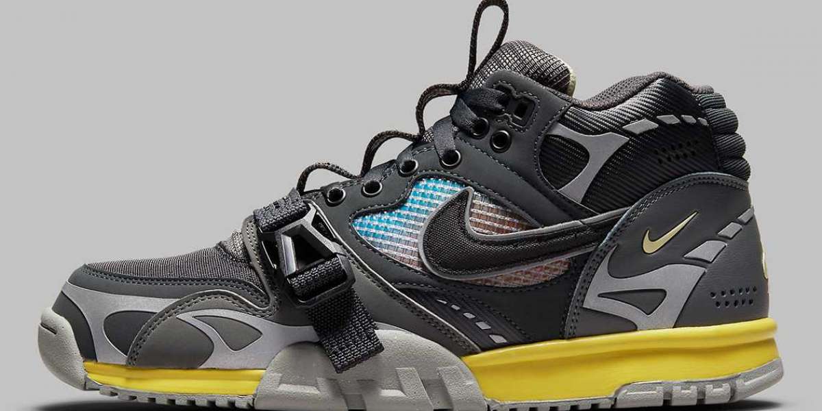 DH7338-001 Nike Air Trainer 1 SP "Dark Smoke Grey" Releases March 17th